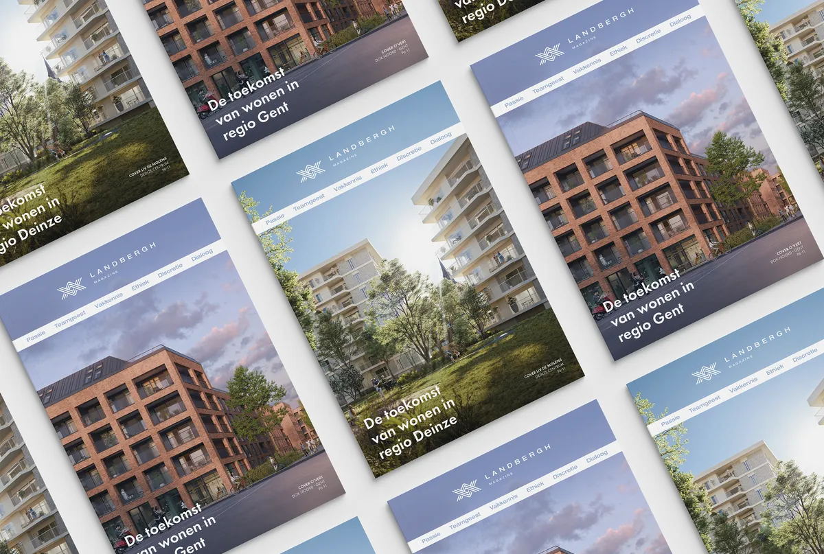 Landbergh Magazine: Inspirerende projecten, verhalen en vastgoed in Gent & Deinze