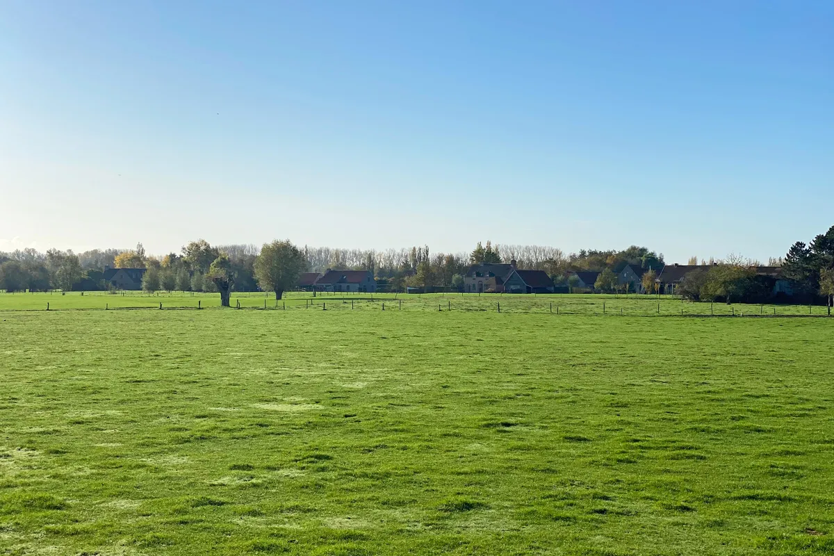 Jaagpad langs het kanaal Gent-Brugge