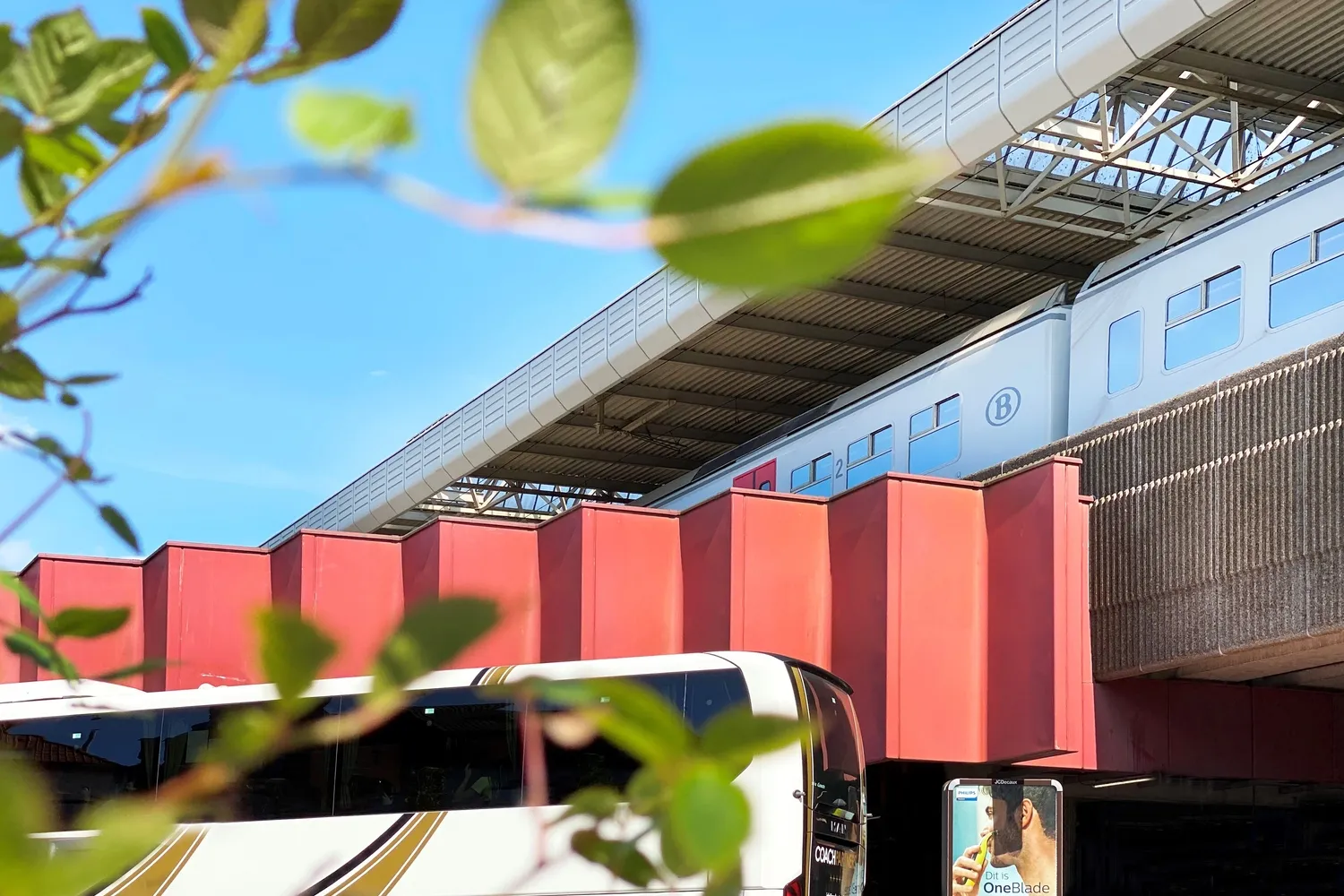 Het station in Deinze