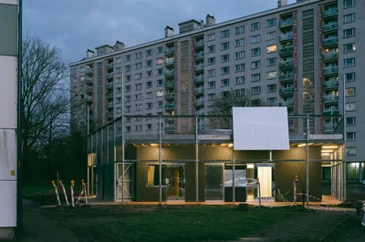 Buurthuis De Waterlelie in Ekkergem in Gent