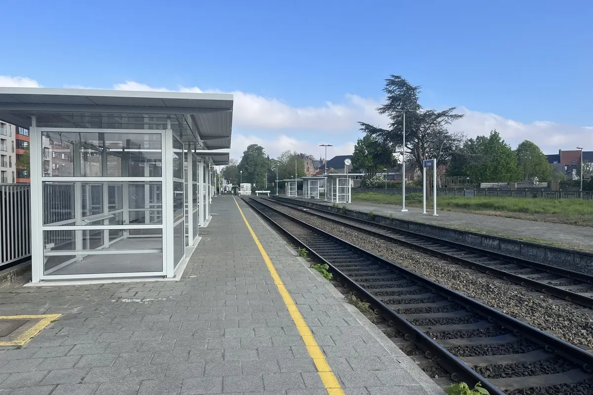 Het station van Eeklo