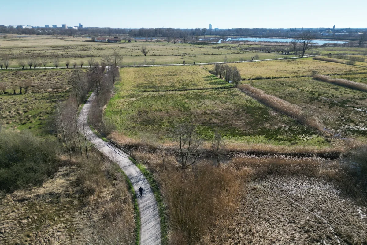 Natuurreservaat Bourgoyen-Ossemeersen in Mariakerke