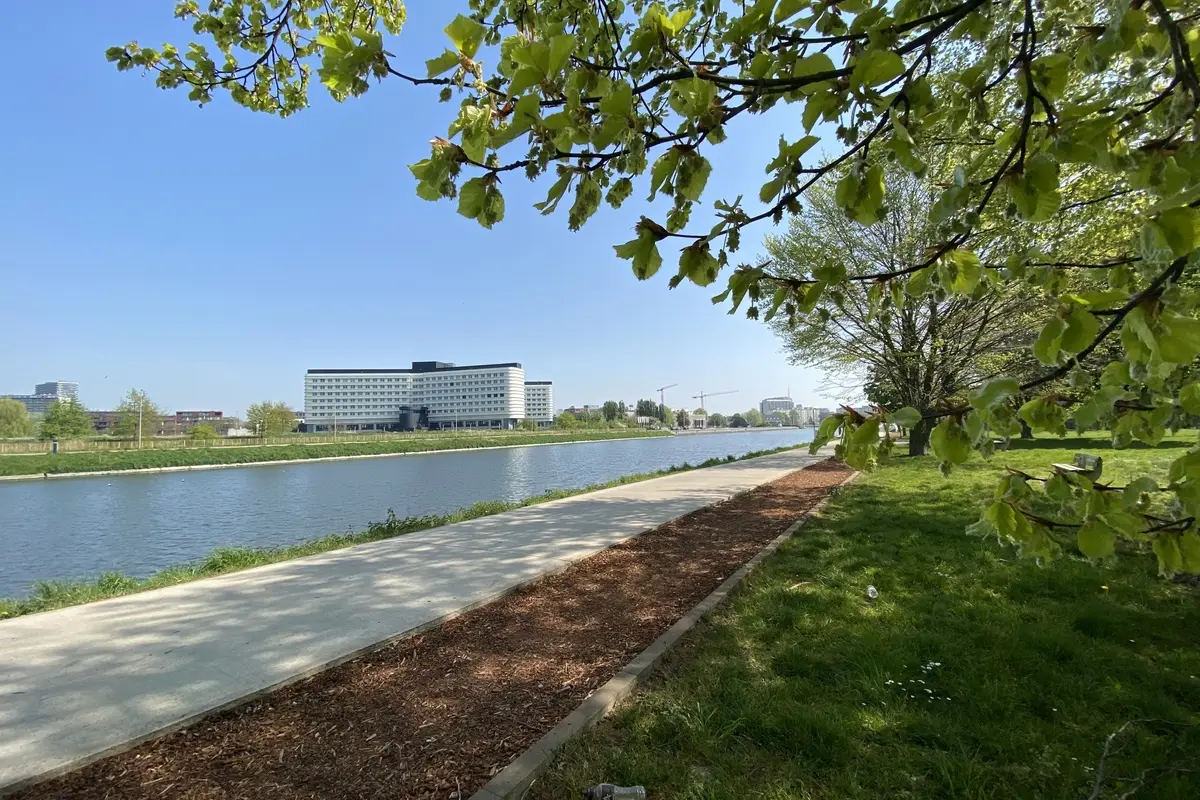 De Watersportbaan in Ekkergem