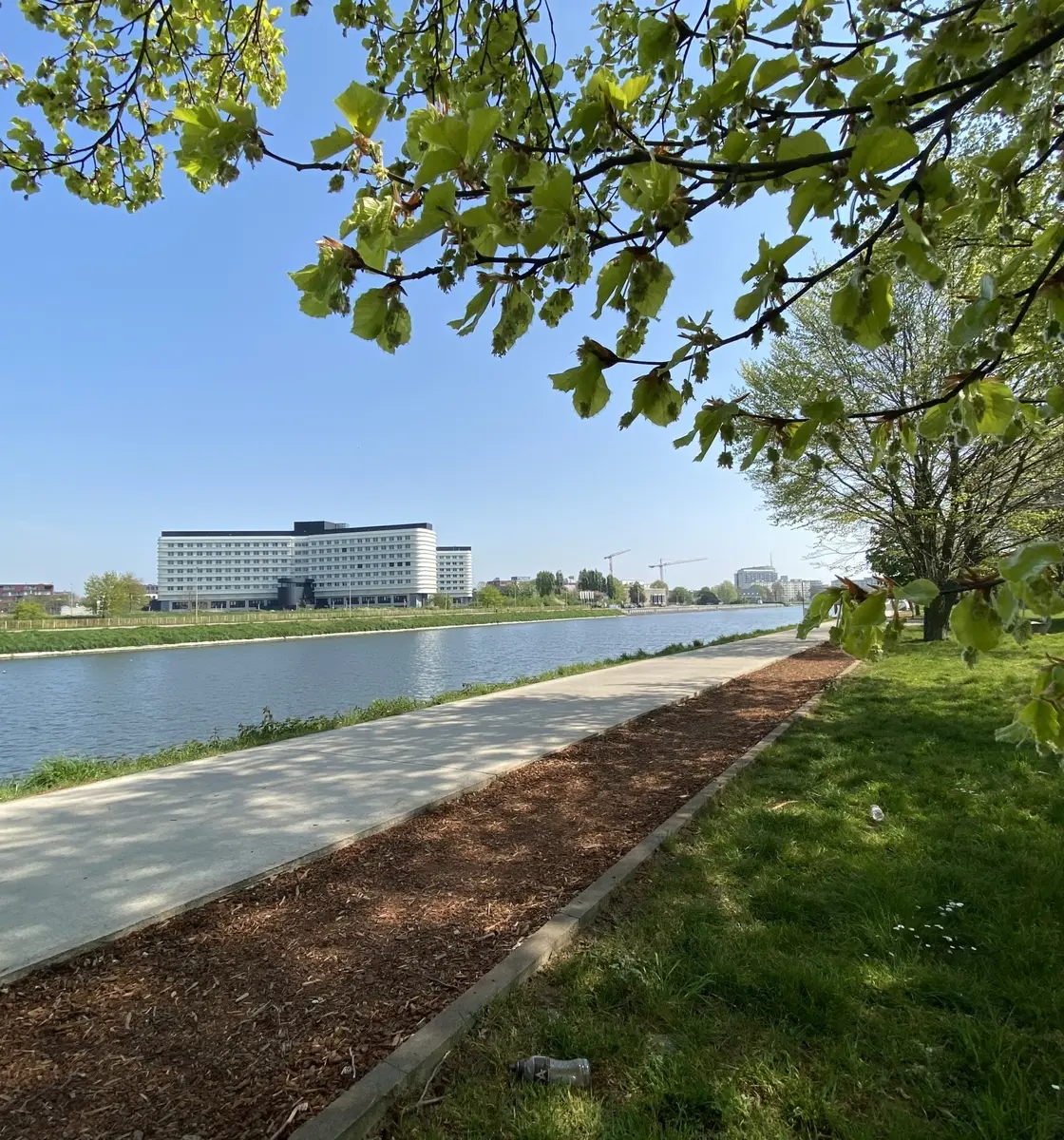 De Watersportbaan in Ekkergem
