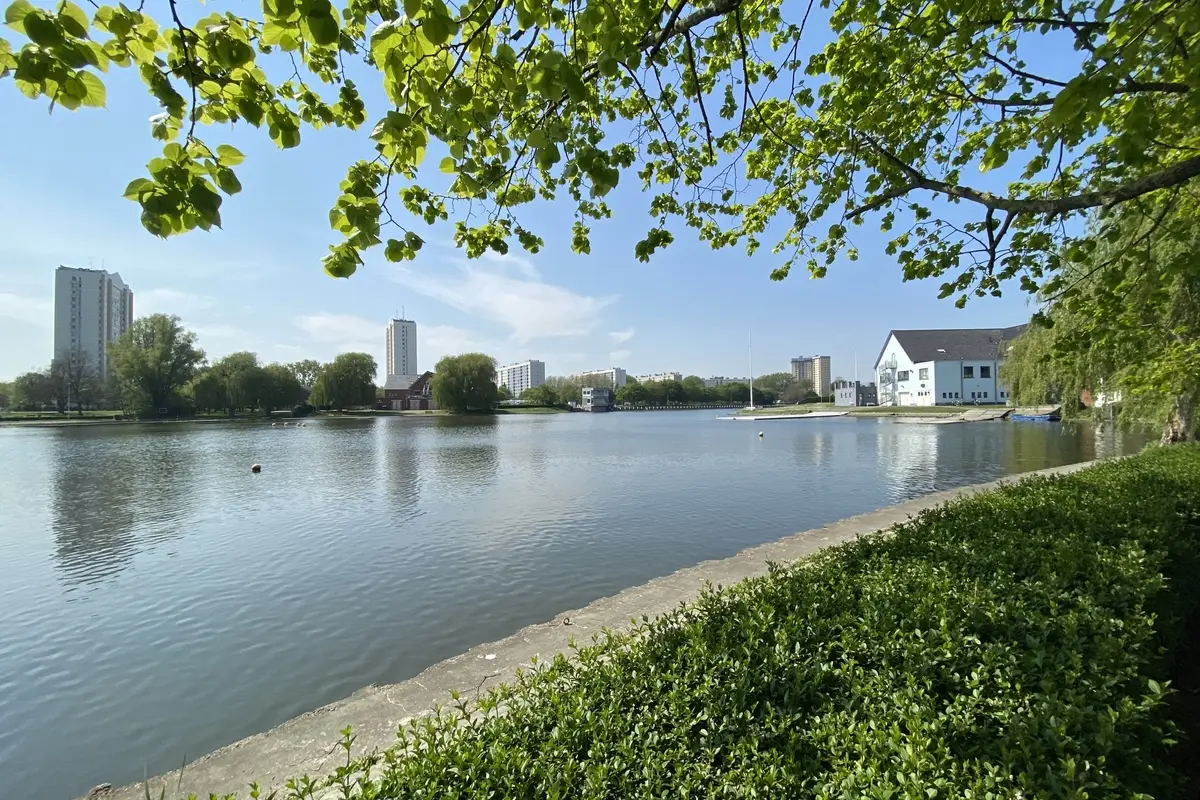 De Watersportbaan in Ekkergem
