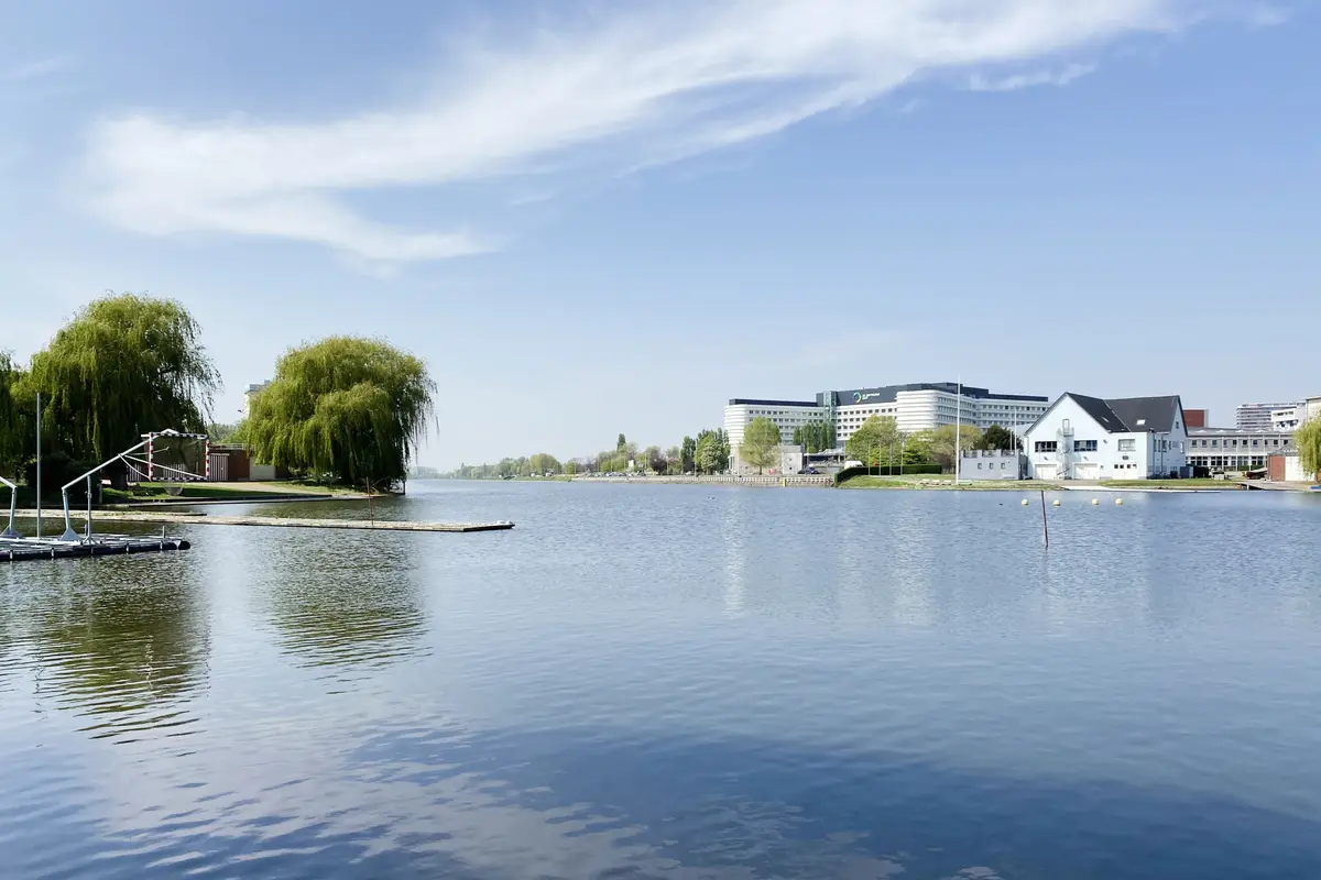 De Watersportbaan in Ekkergem