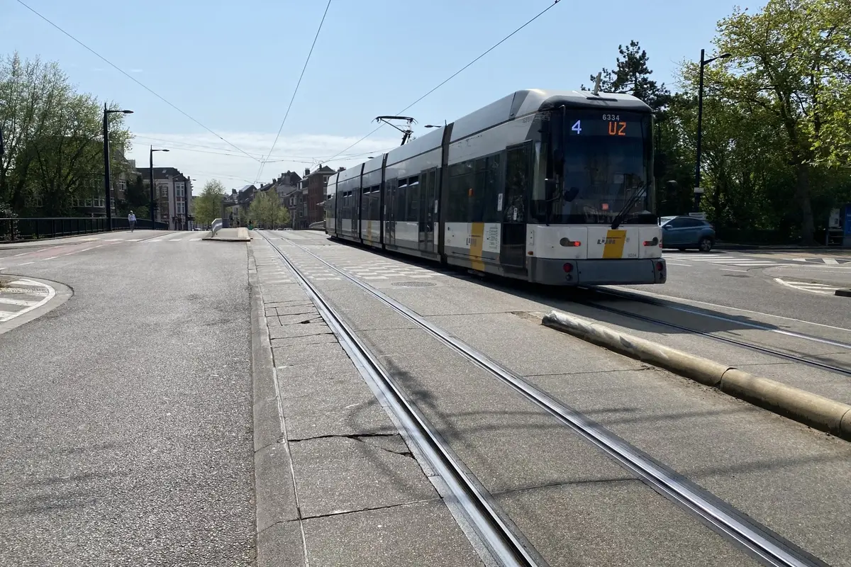 Tram in Ekkergem