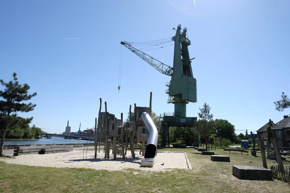 Kapitein Zeppospark in Muide, Gent