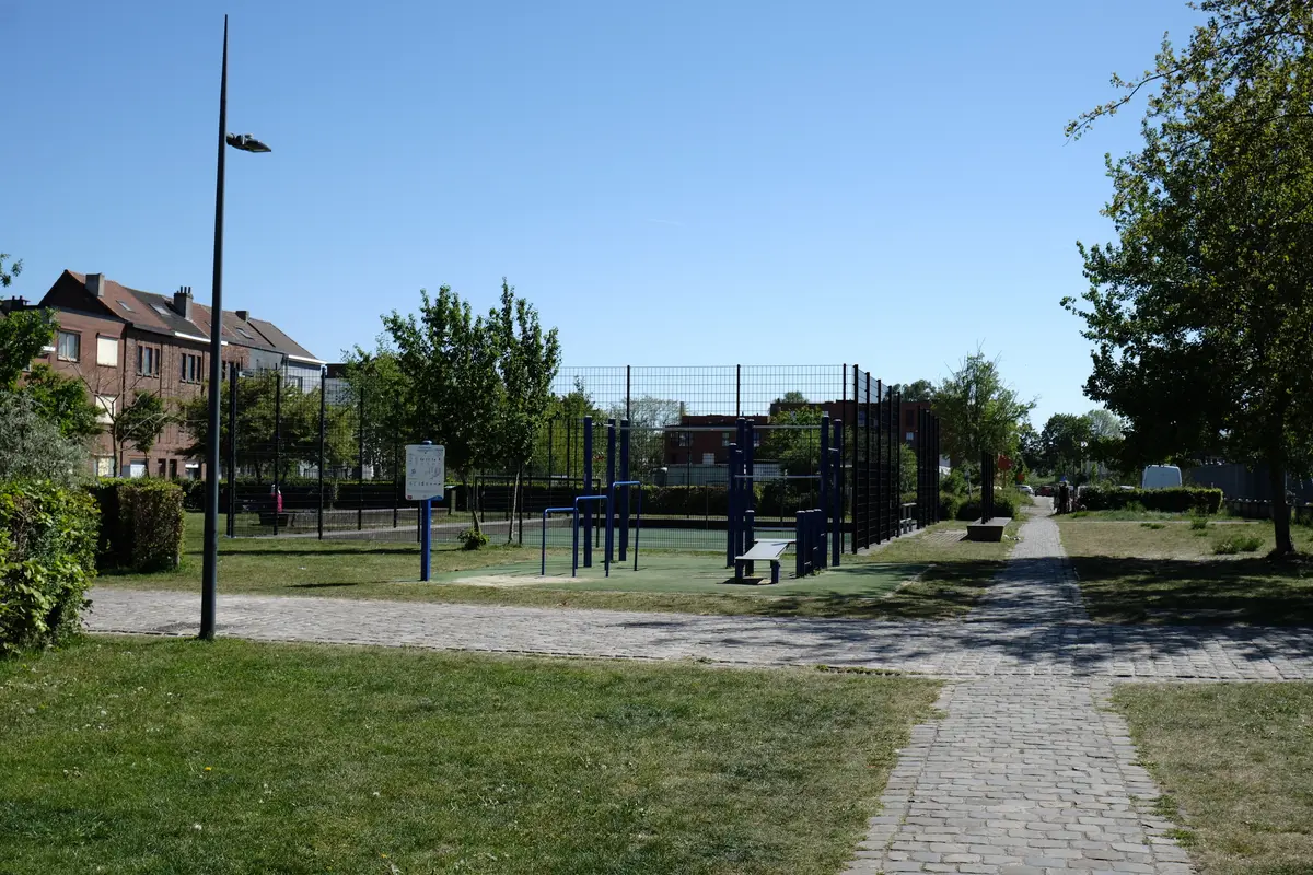 Voorhavenpark in Muide, Gent