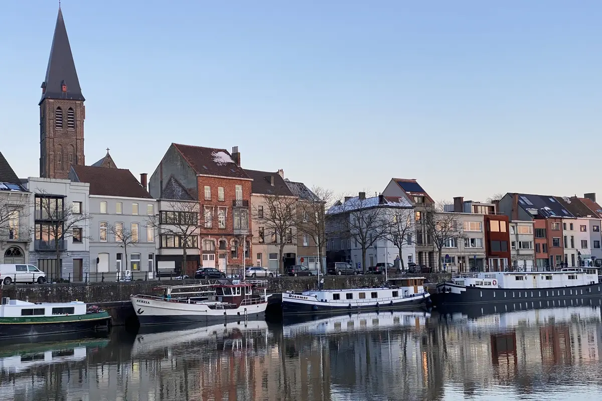 Visserij in Macharius-Heirnis in Gent