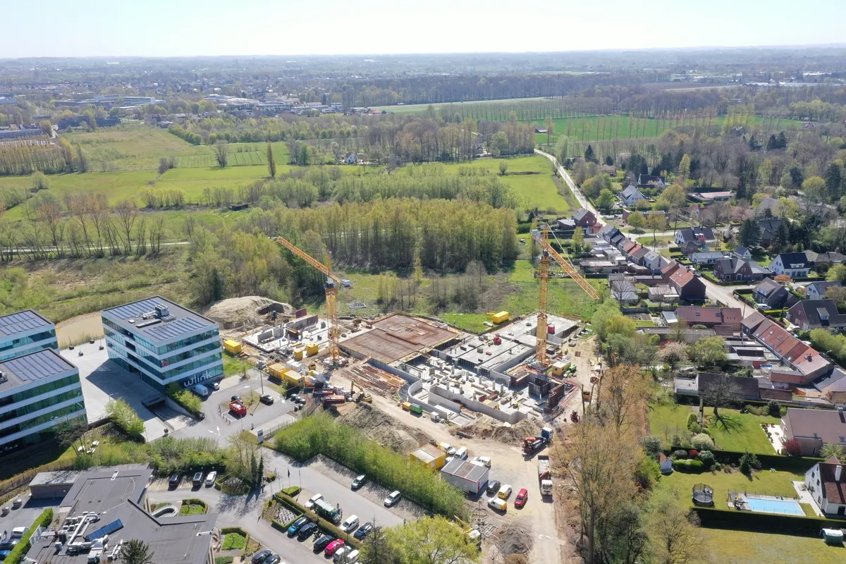 Vordering der werken april 2021