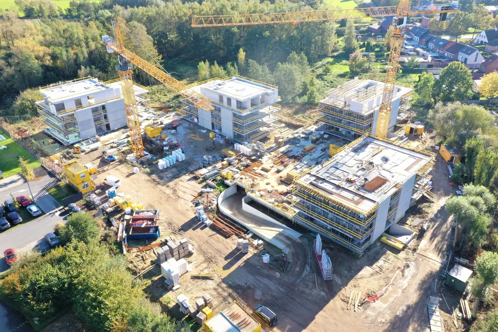 Vordering der werken oktober 2021