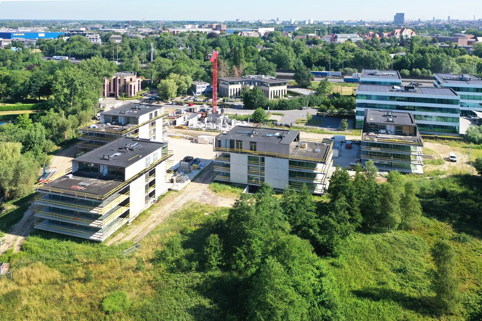Vordering der werken juni 2022