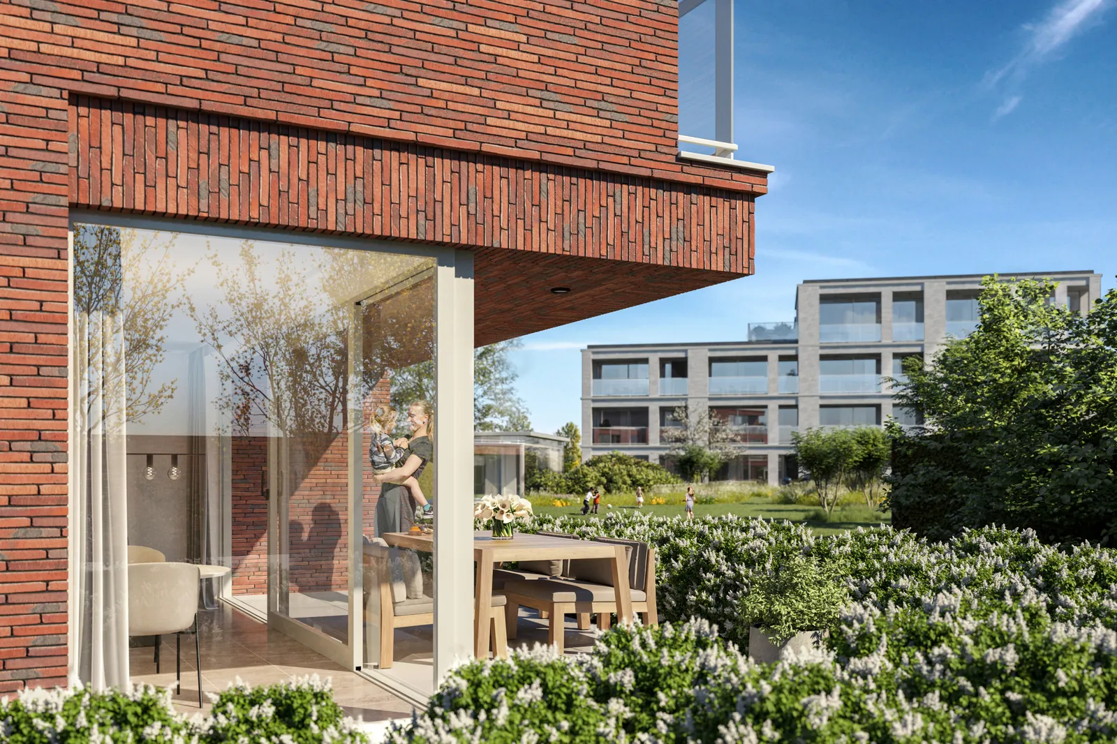 Nieuwbouw appartementen park leon te koop in Wetteren bij Landbergh 11