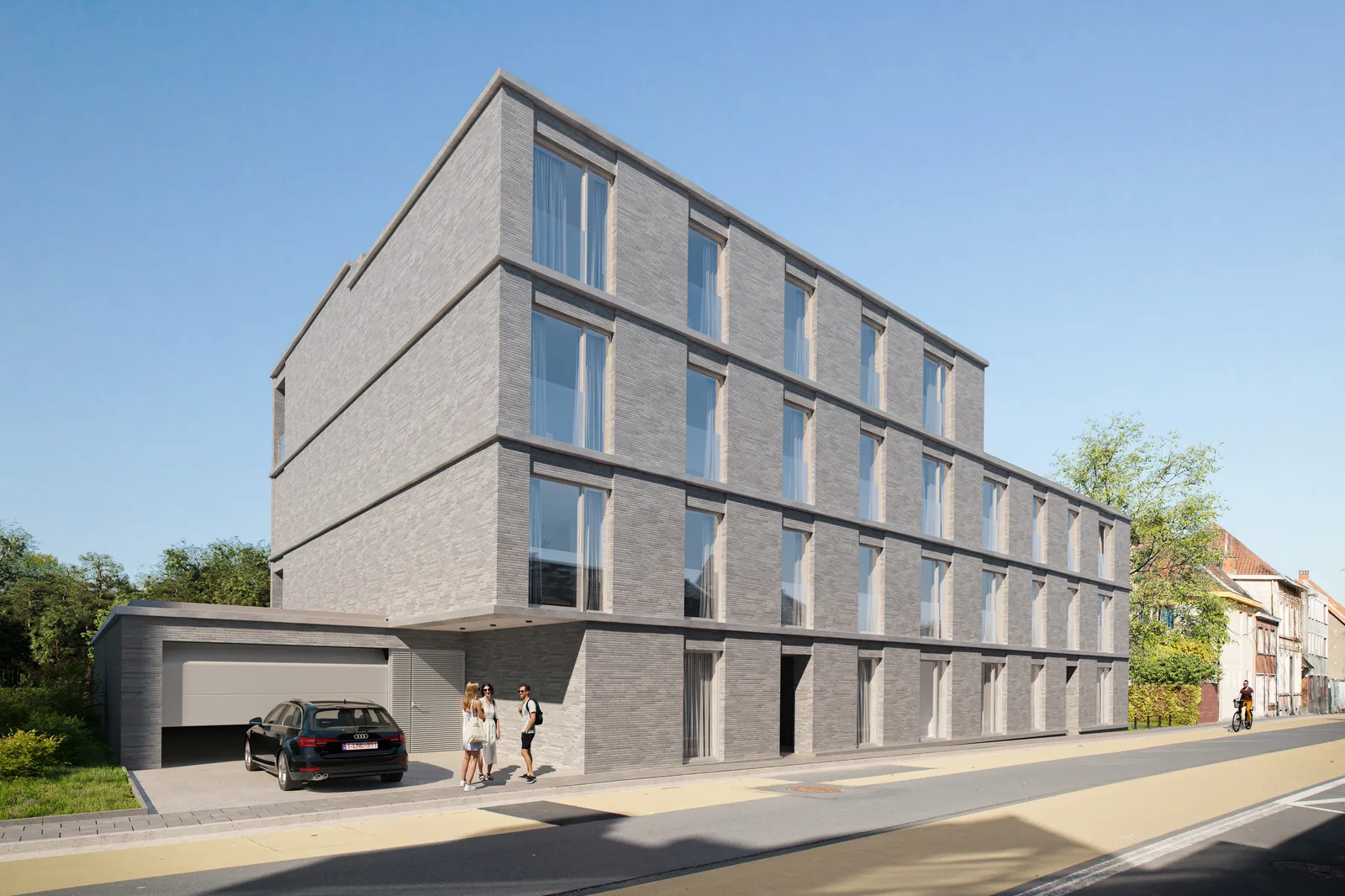 Nieuwbouw appartementen park leon te koop in Wetteren bij Landbergh 2