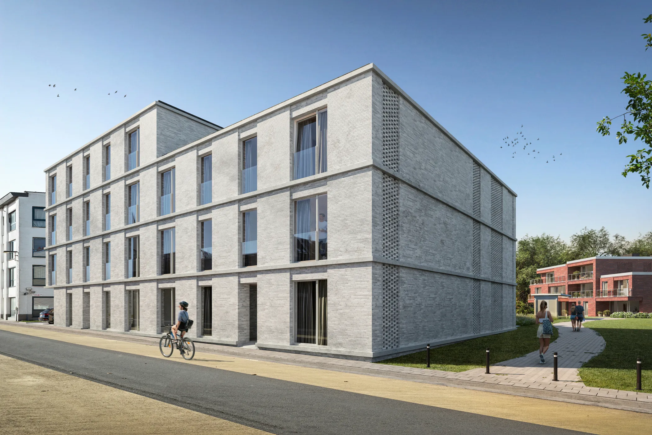 Nieuwbouw appartementen park leon te koop in Wetteren bij Landbergh 7