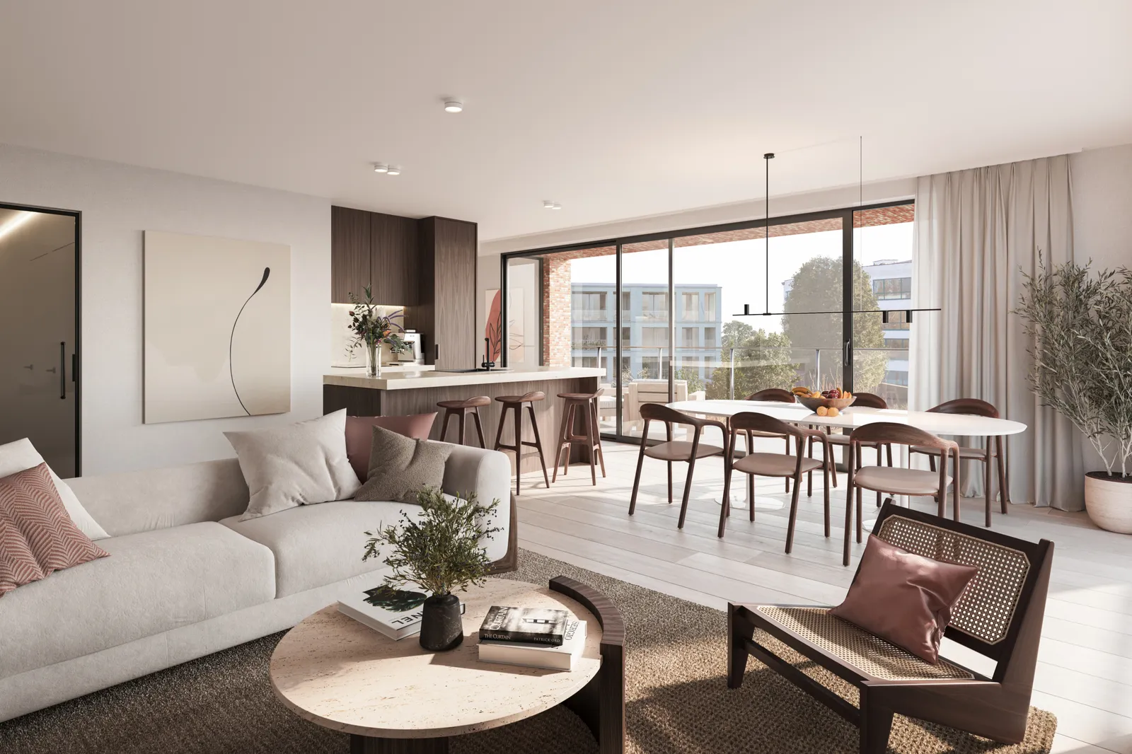 Nieuwbouw appartementen park leon te koop in Wetteren bij Landbergh 10