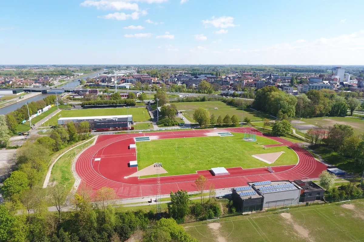 Atletiekbaan recreatiedomein De Brielmeersen