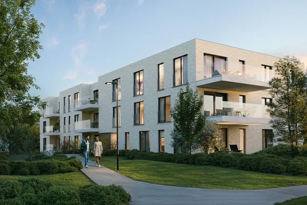 Kruishove kruisem blok4 exterieur avond