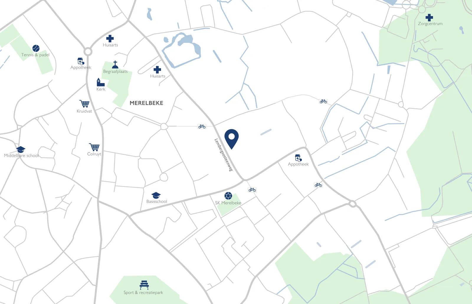 Nieuwbouw appartementen De Lijsters te koop in Merelbeke bij Landbergh 8
