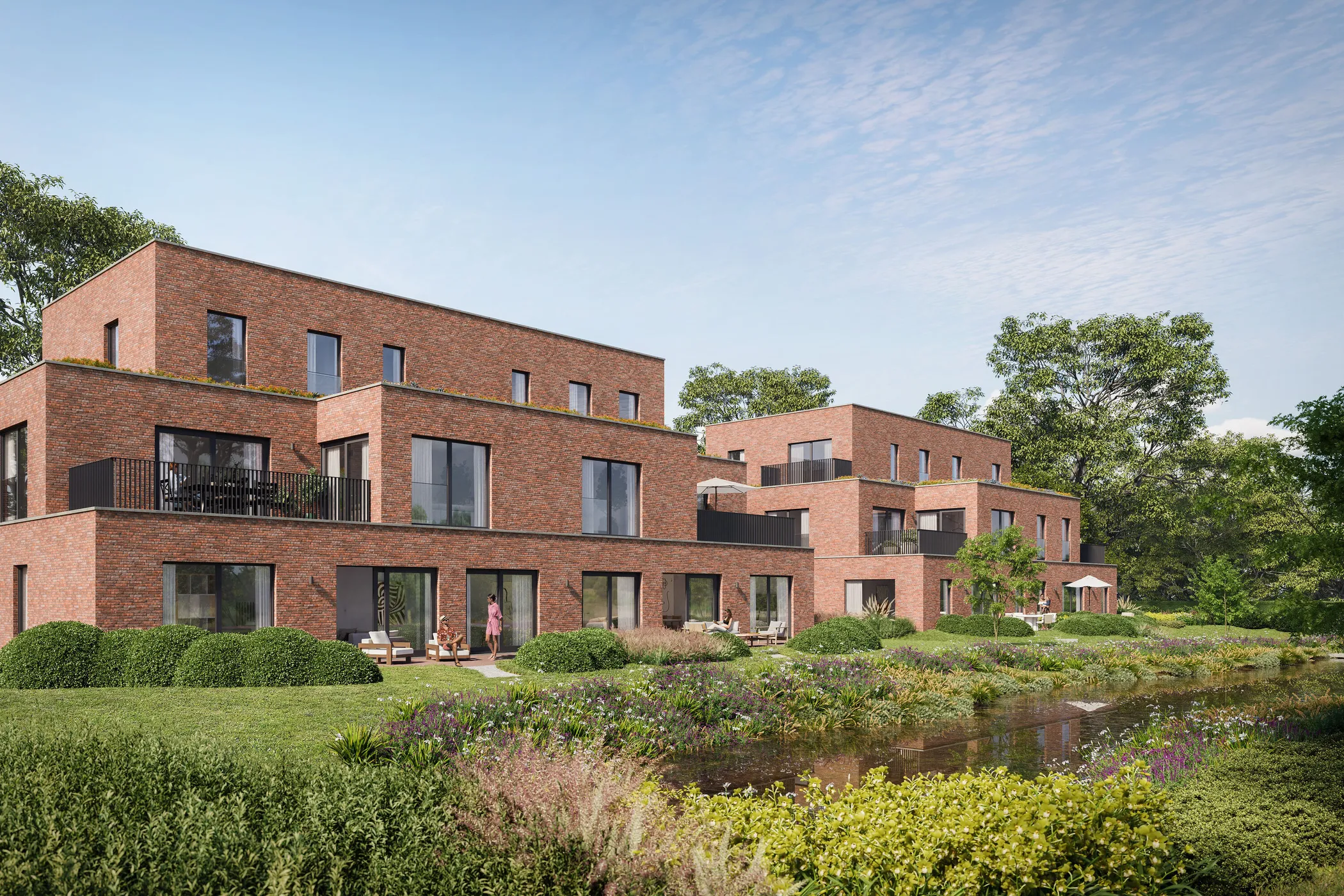 Nieuwbouw appartementen De Lijsters te koop in Merelbeke bij Landbergh 4