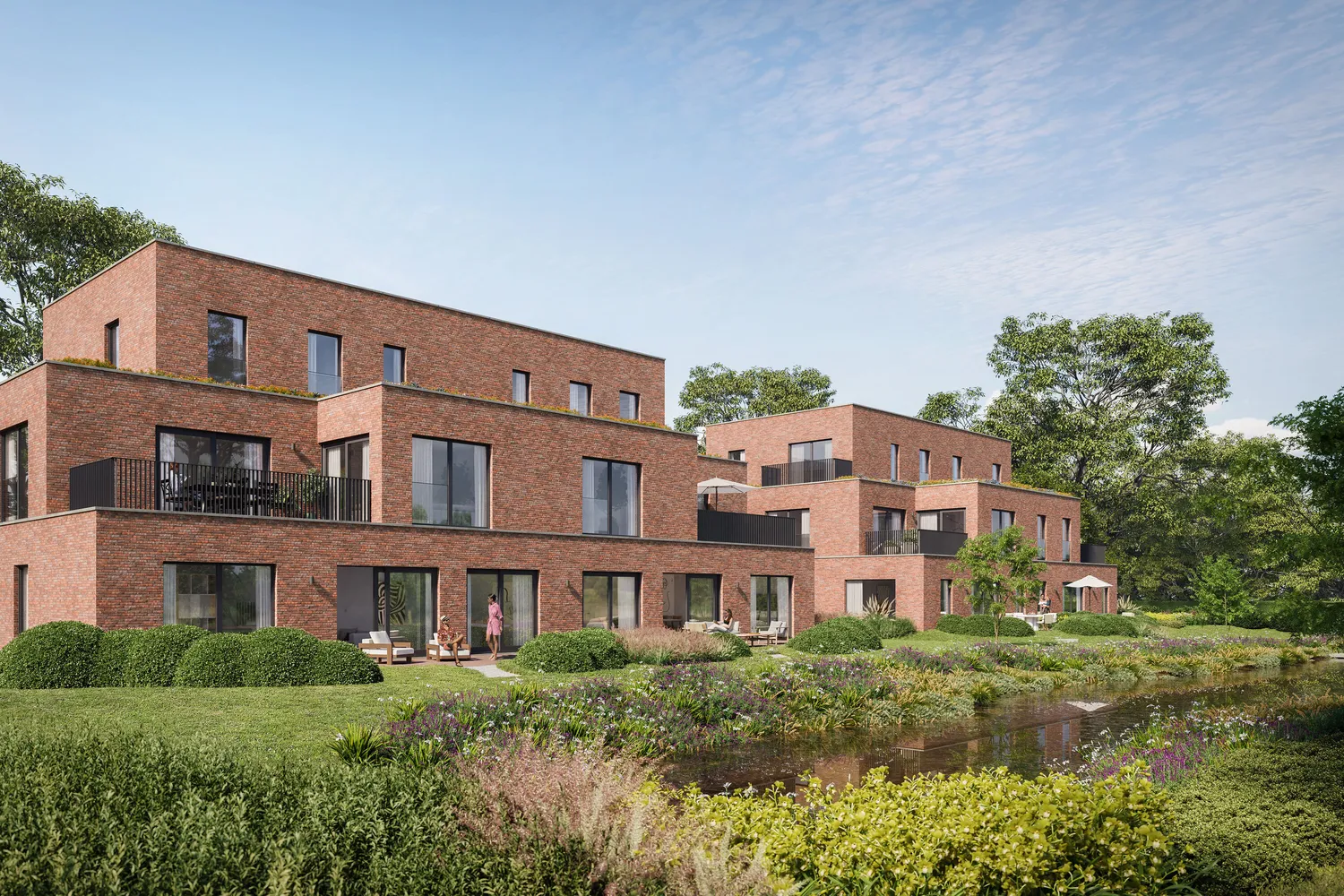 De Lijsters | Nieuwbouwappartement te koop in Merelbeke