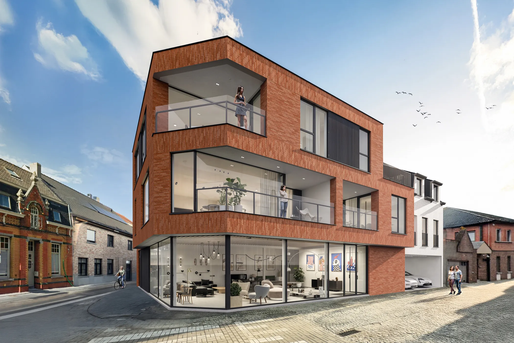 Landbergh appartement nieuwbouw te koop in Aalter bij Landbergh 6
