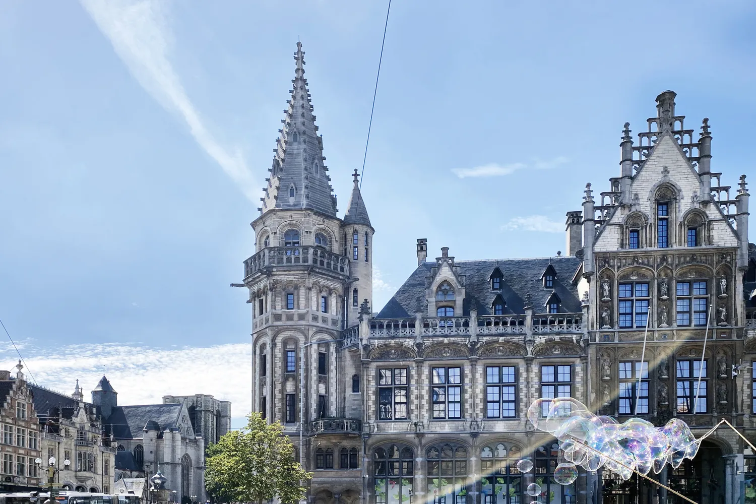 De Korenmarkt in Gent
