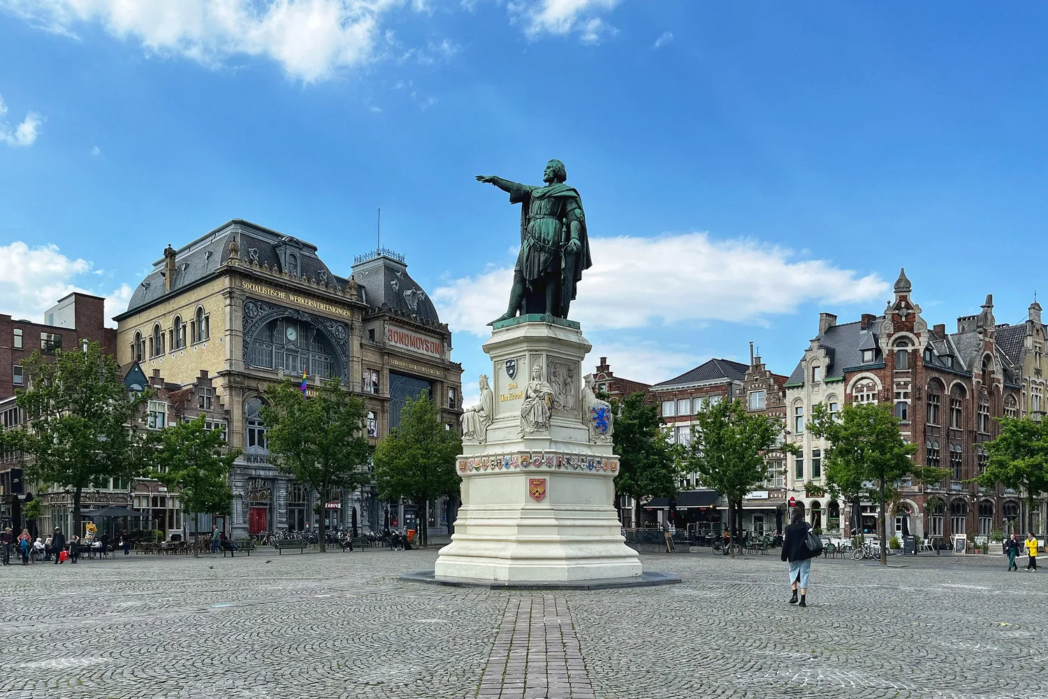De Vrijdagsmarkt in Gent