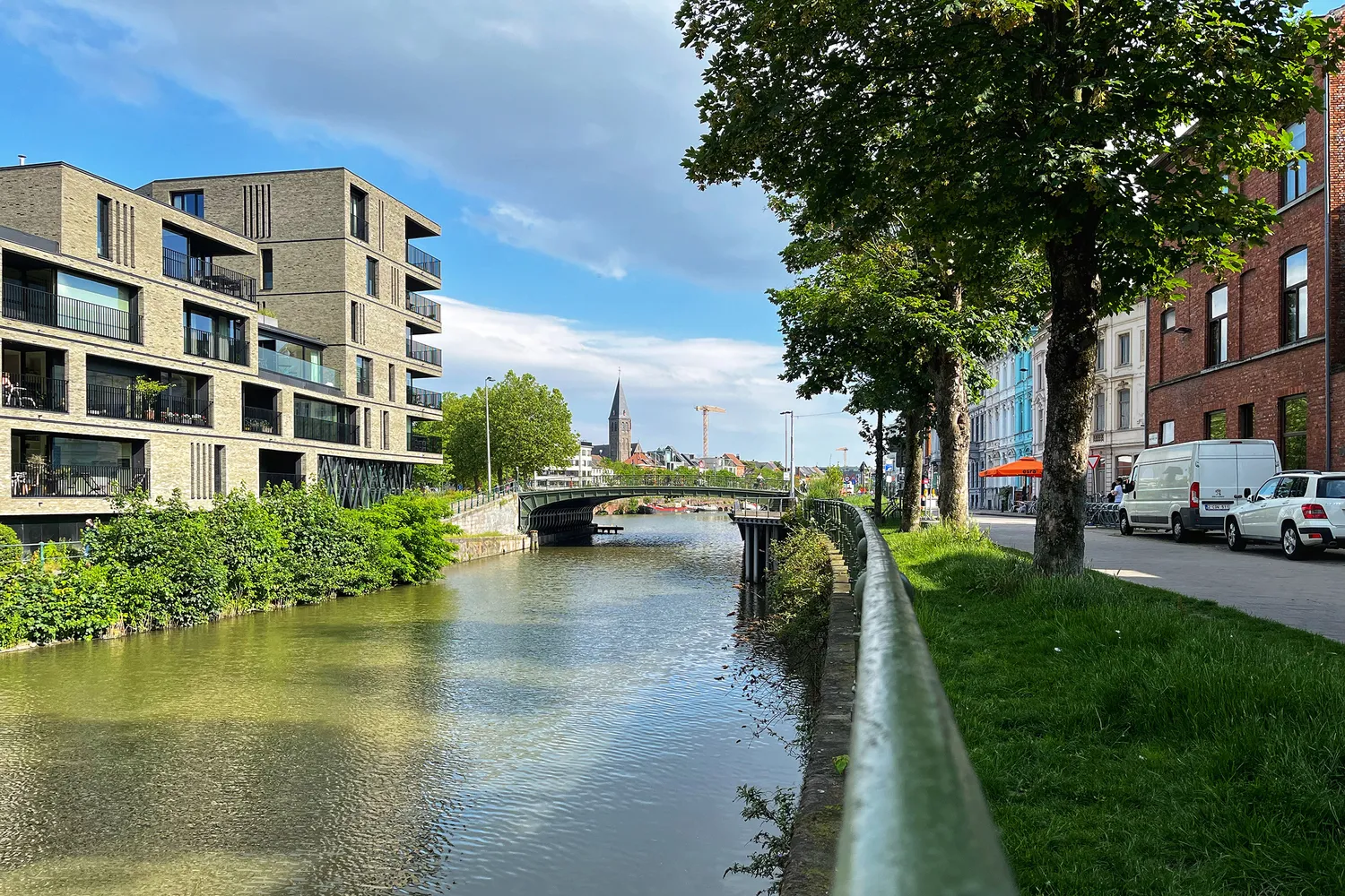 De Leie in Gent