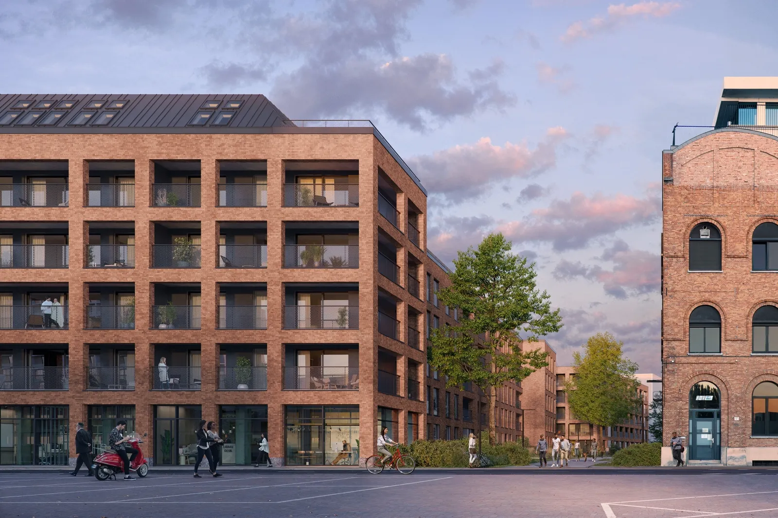 Appartementen Overt te koop in Gent bij Landbergh 01