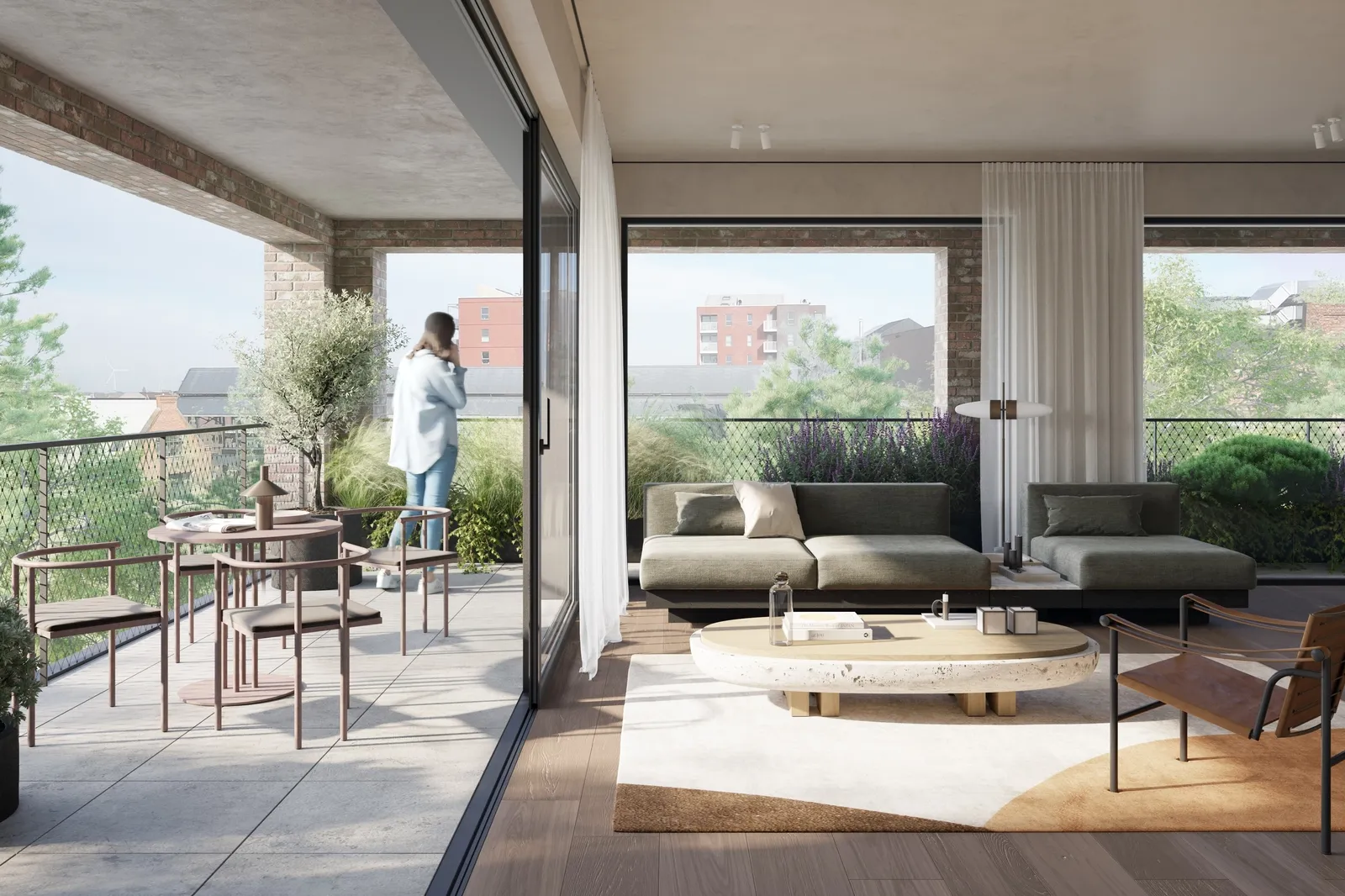 Appartementen Overt te koop in Gent bij Landbergh 05