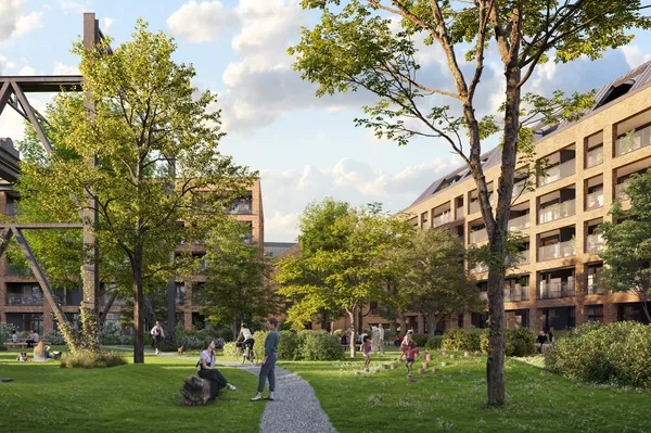 Appartementen Overt te koop in Gent bij Landbergh 16