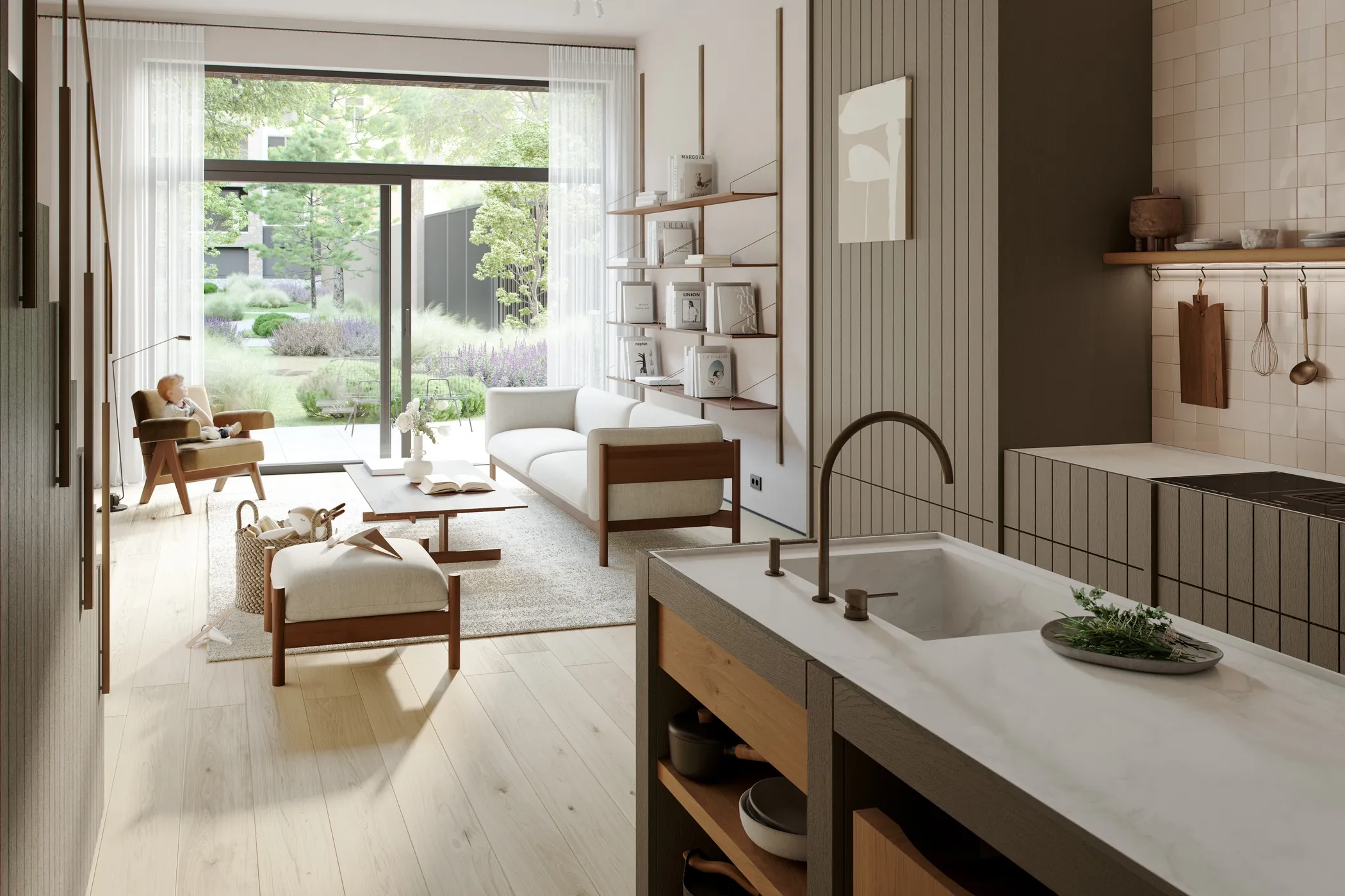 Appartementen Overt te koop in Gent bij Landbergh 15