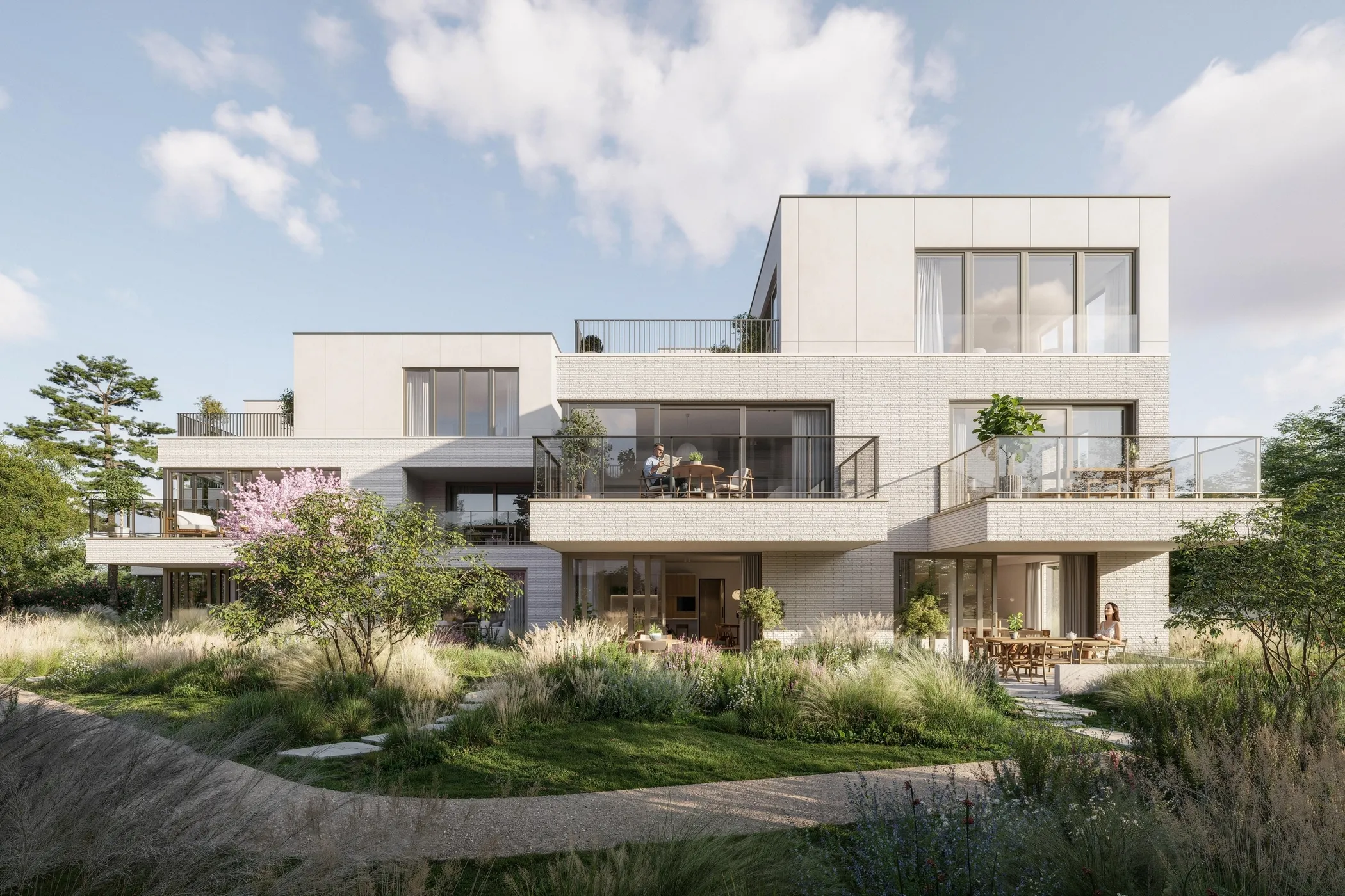 Appartementen Wallenhof te koop in Olsene Zulte bij Landbergh 03