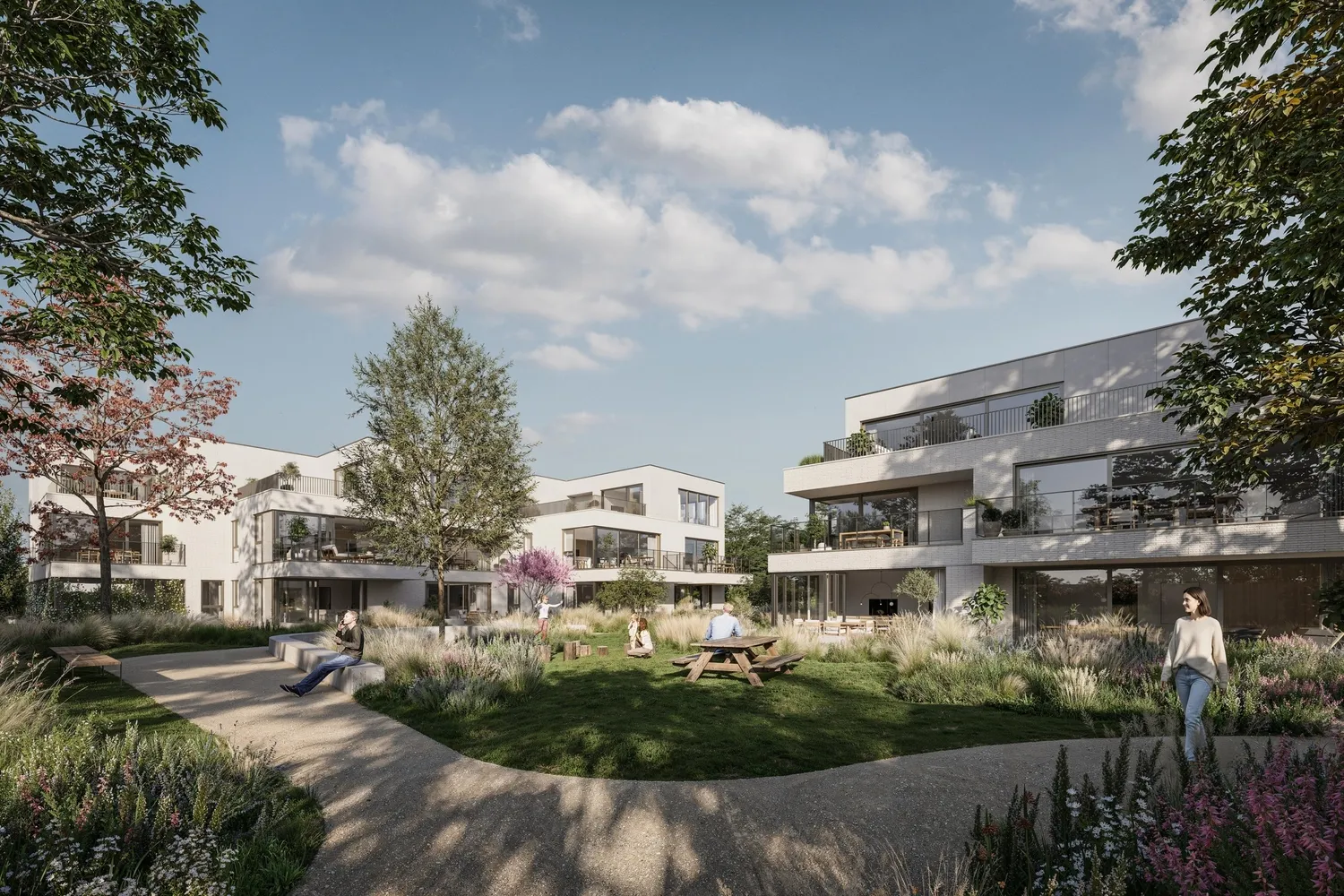 Wallenhof | Nieuwbouwappartementen te koop in Olsene (Zulte)