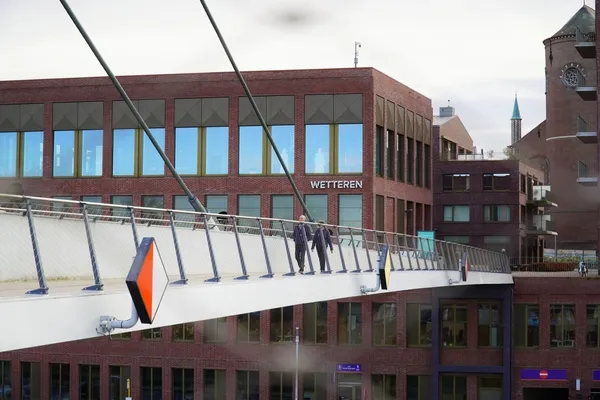 Het gemeentehuis in Wetteren