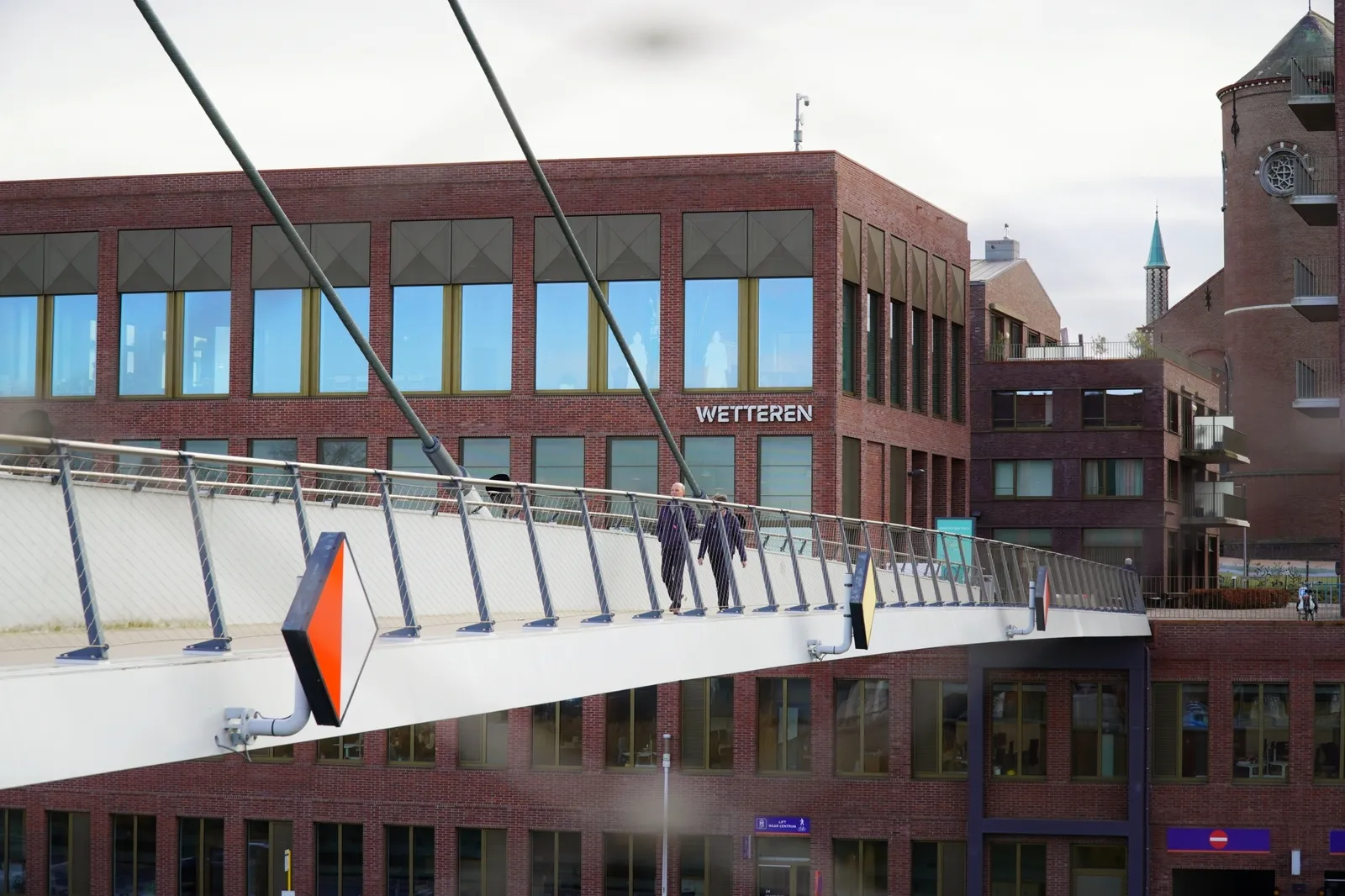 Het gemeentehuis in Wetteren