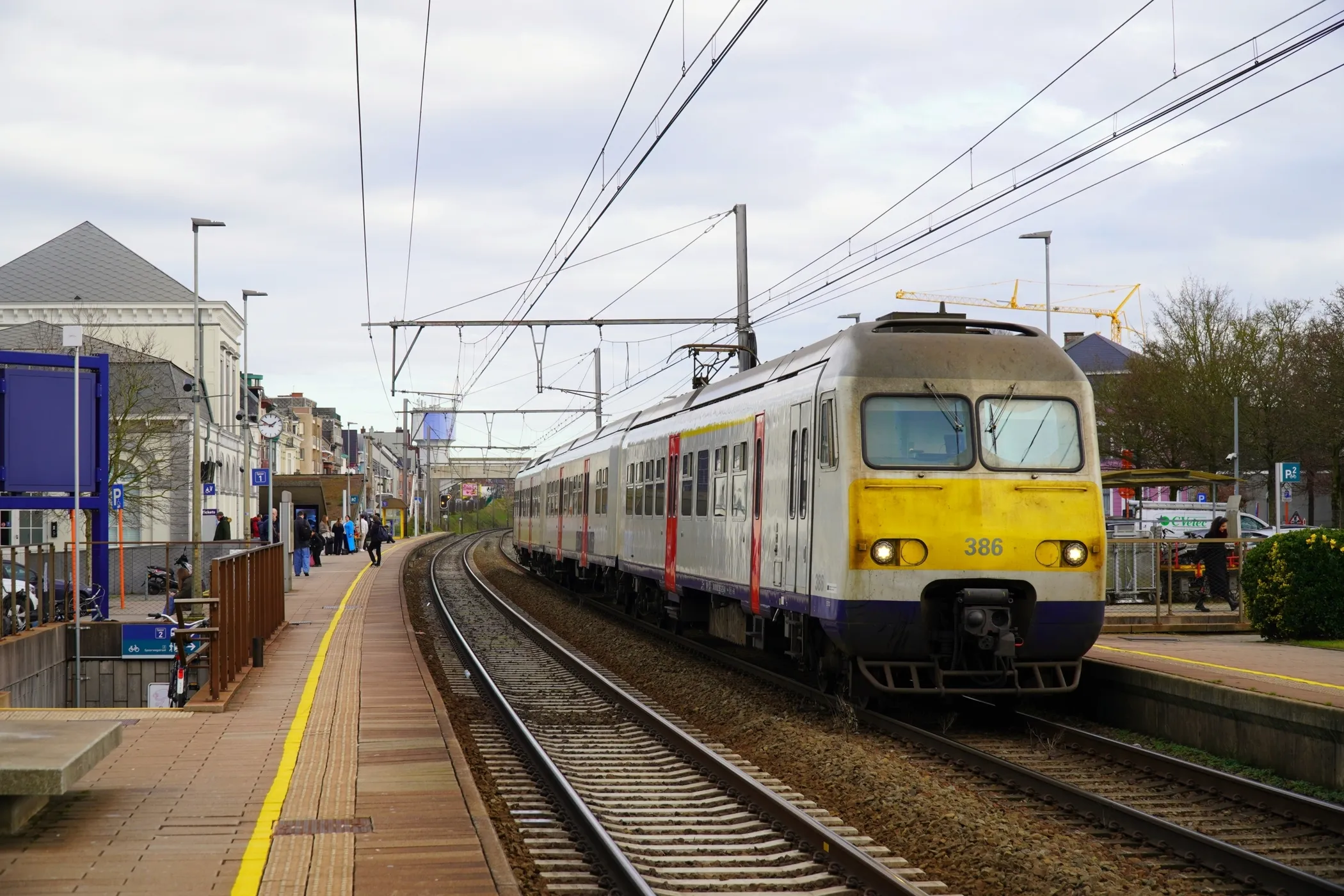 Het station van Wetteren