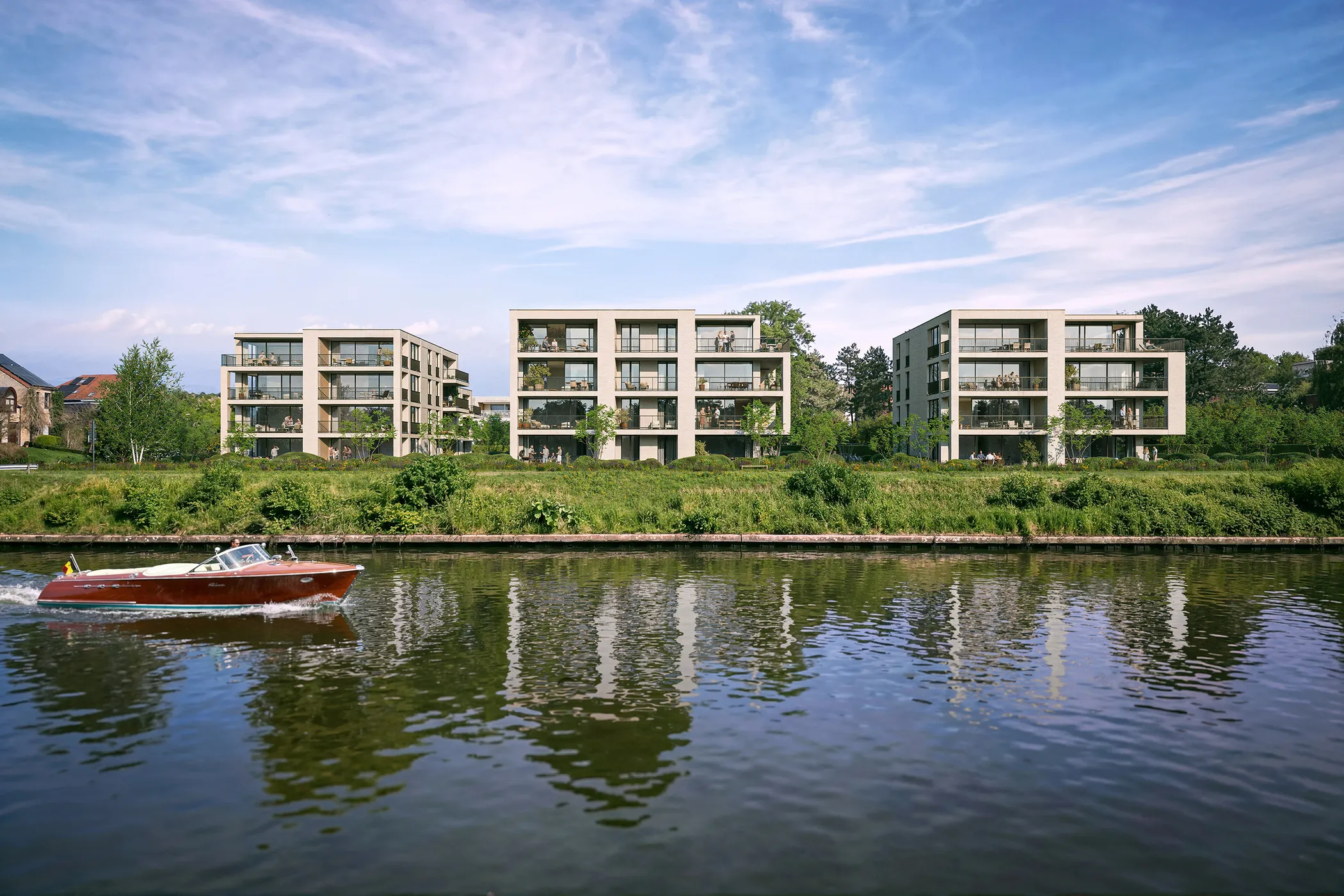 DE WATERKANT Appartementen te koop in Gavere bij Landbergh 01