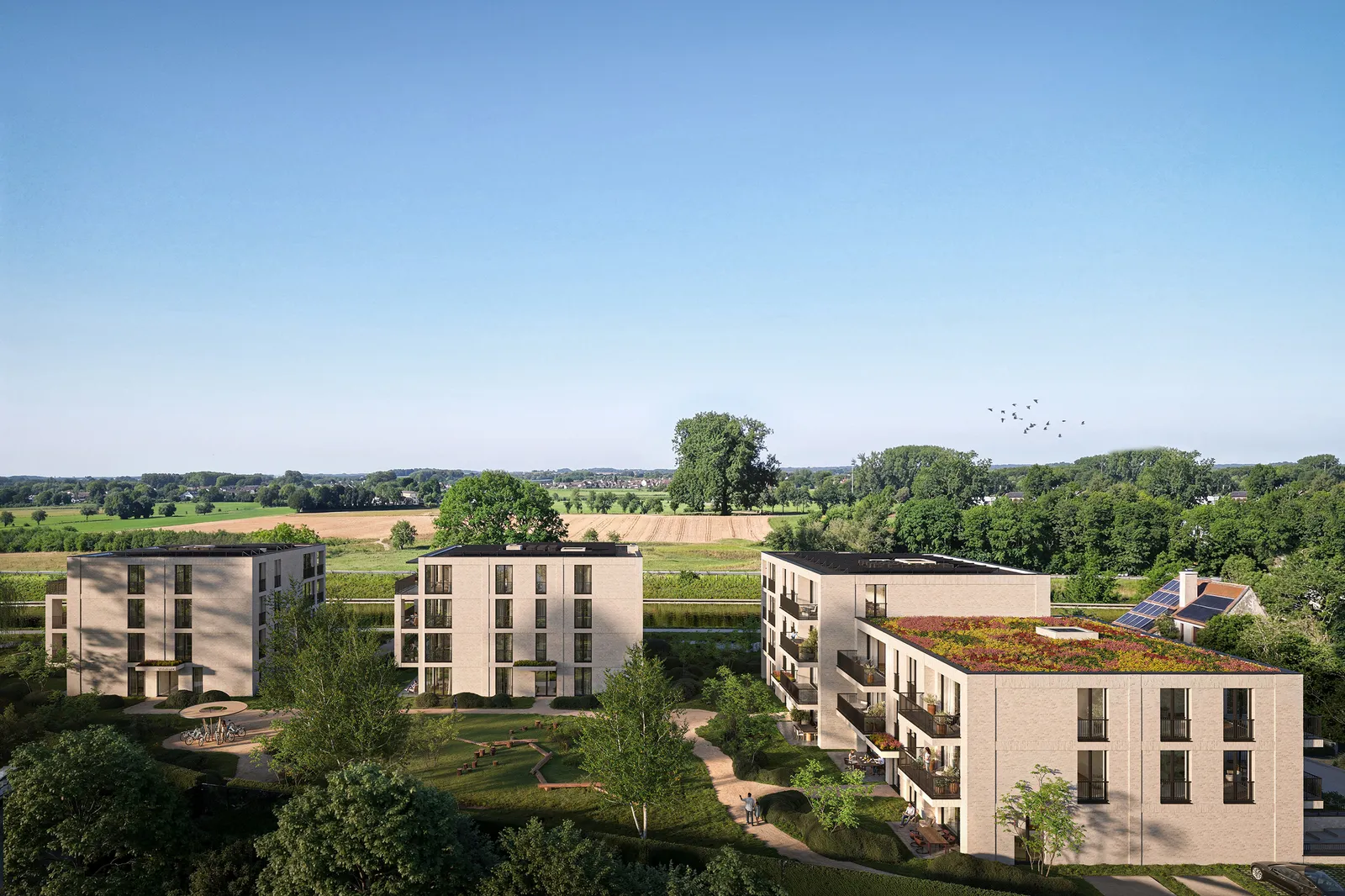 De Waterkant | Nieuwbouwappartementen te koop in Gavere