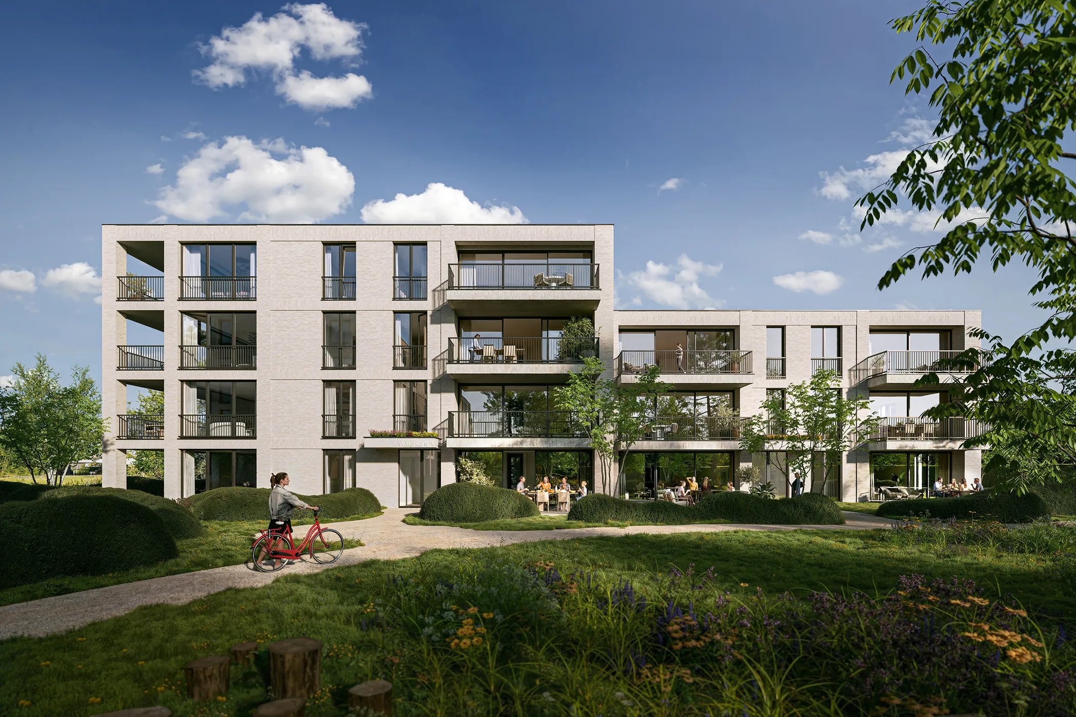 De Waterkant | Nieuwbouwappartementen te koop in Gavere