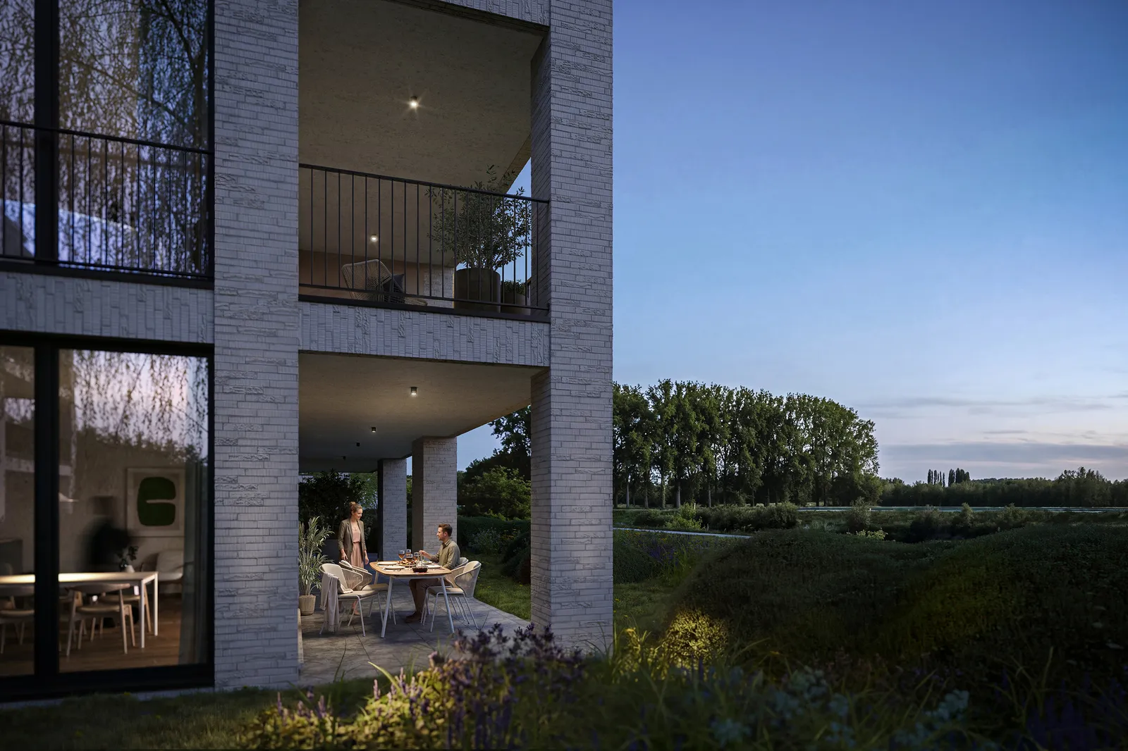 De Waterkant | Nieuwbouwappartementen te koop in Gavere