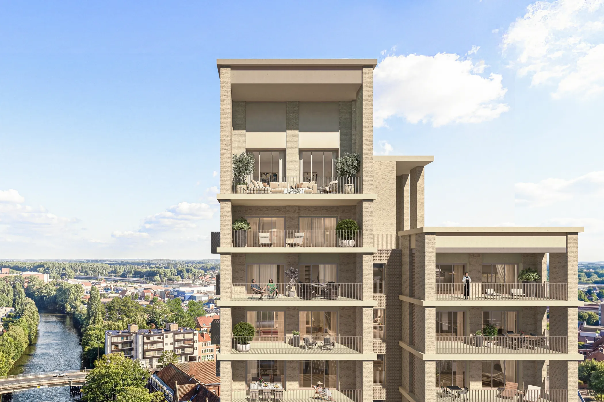 Lys | Nieuwbouwappartementen te koop in Deinze