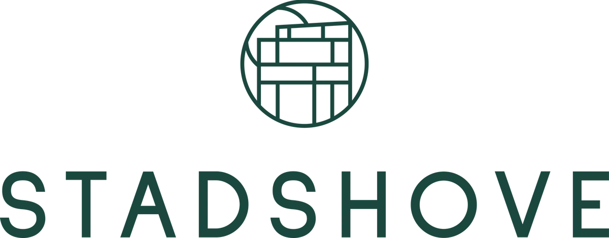 Stadshove logo staand groen