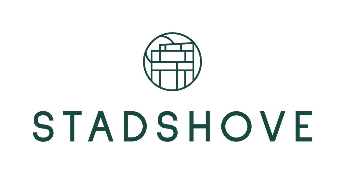 Stadshove logo staand groen