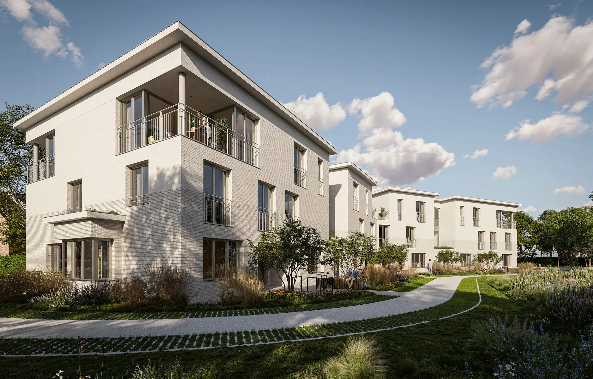 Appartementen Park Vlerick te koop in Zwijnaarde bij Landbergh 01
