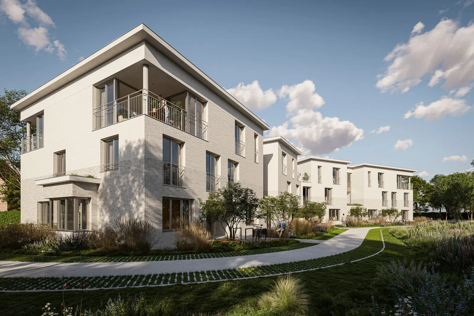Appartementen Park Vlerick te koop in Zwijnaarde bij Landbergh 01